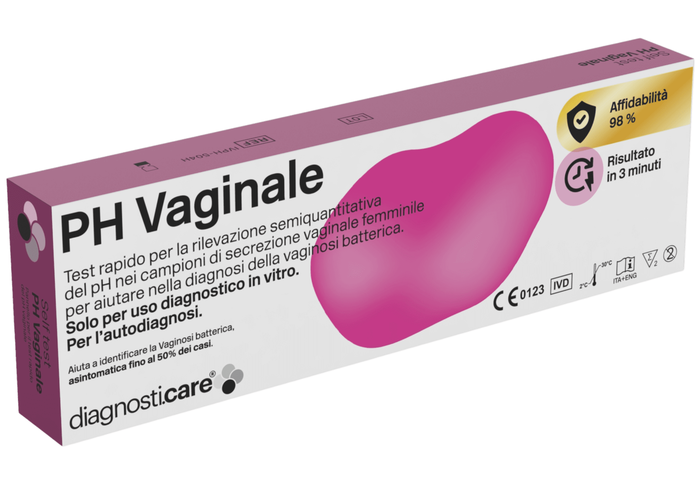 Self Test PH Vaginale Diagnosti.care